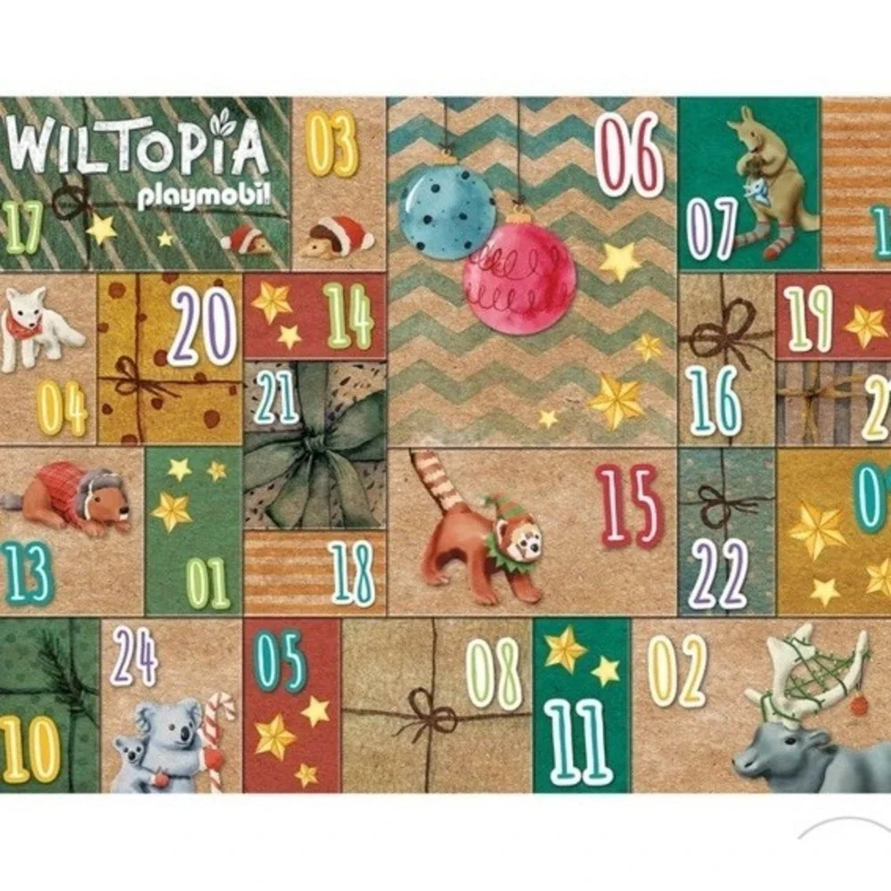 (b41/5)Playmobil 71006 Wiltopia DIY Advent Calendar : Animals Around the World